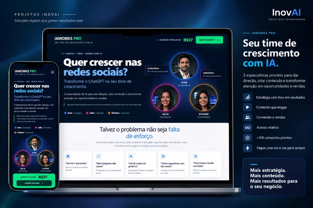 Projeto IAWORKS PRO - Time de IA