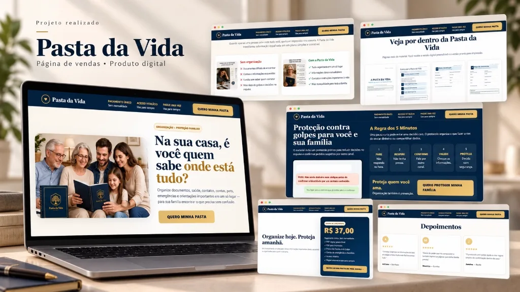 Projeto Pasta da Vida - Organização Familiar